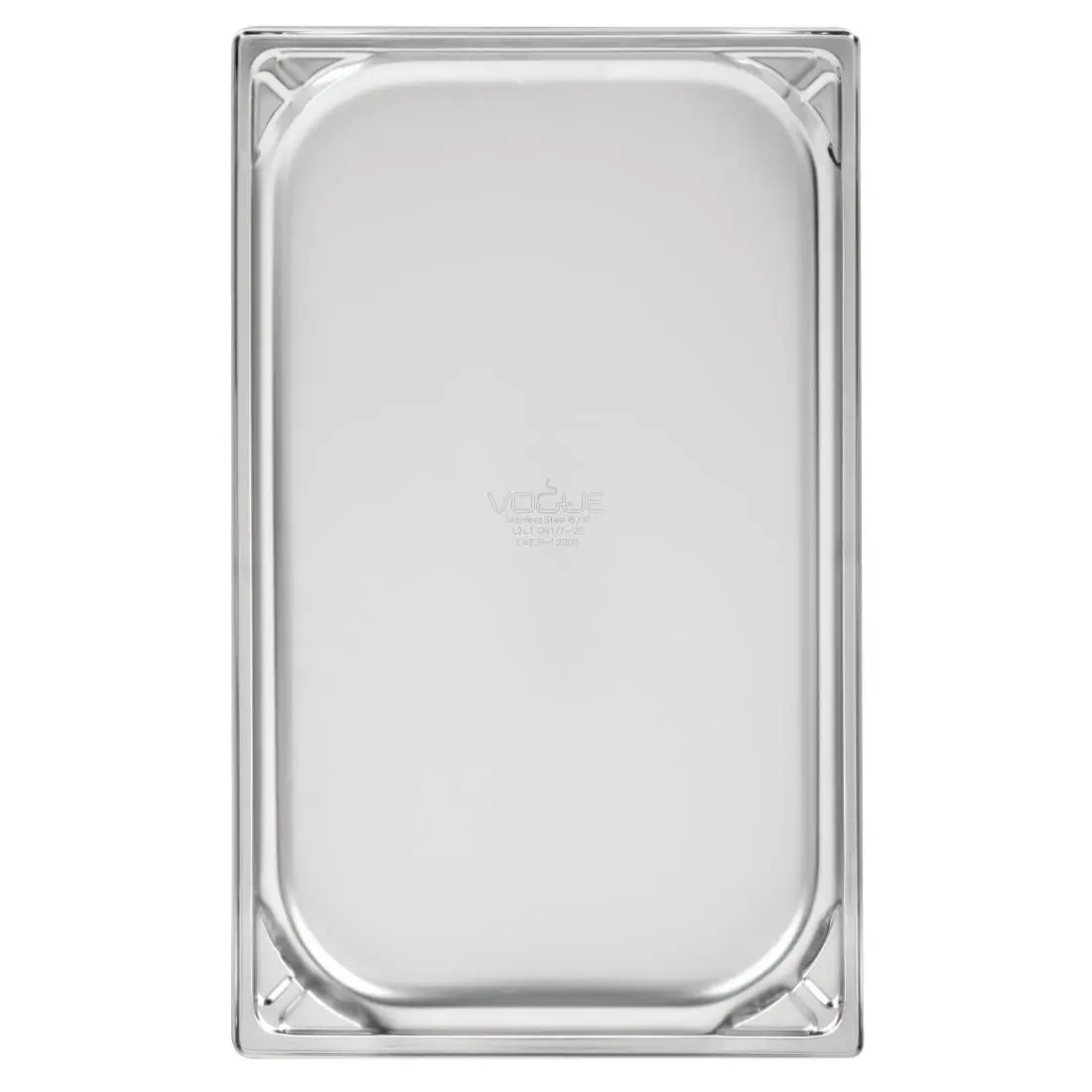 Vogue Heavy Duty Stainless Steel 1/1 Gastronorm Tray 20mm DW431 - Image 7