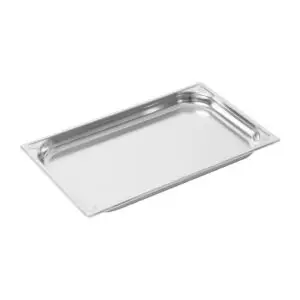 Vogue Heavy Duty Stainless Steel 1/1 Gastronorm Tray 40mm DW432
