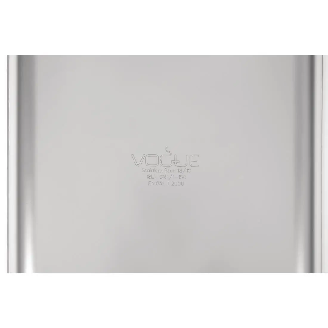 Vogue Heavy Duty Stainless Steel 1/1 Gastronorm Tray 150mm DW435 - Image 6