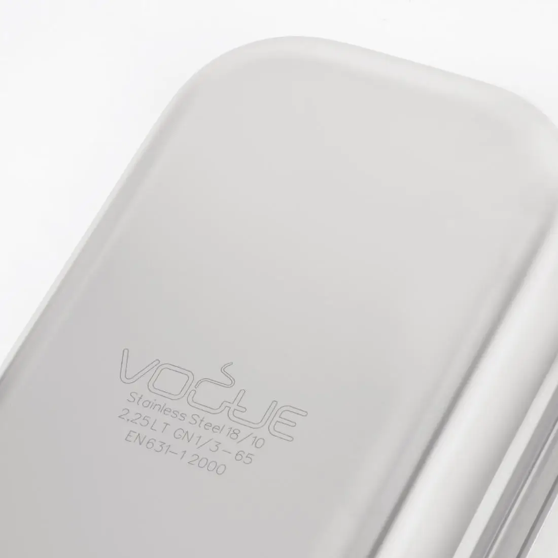 Vogue Heavy Duty Stainless Steel 1/3 Gastronorm Tray 65mm DW442 - Image 7