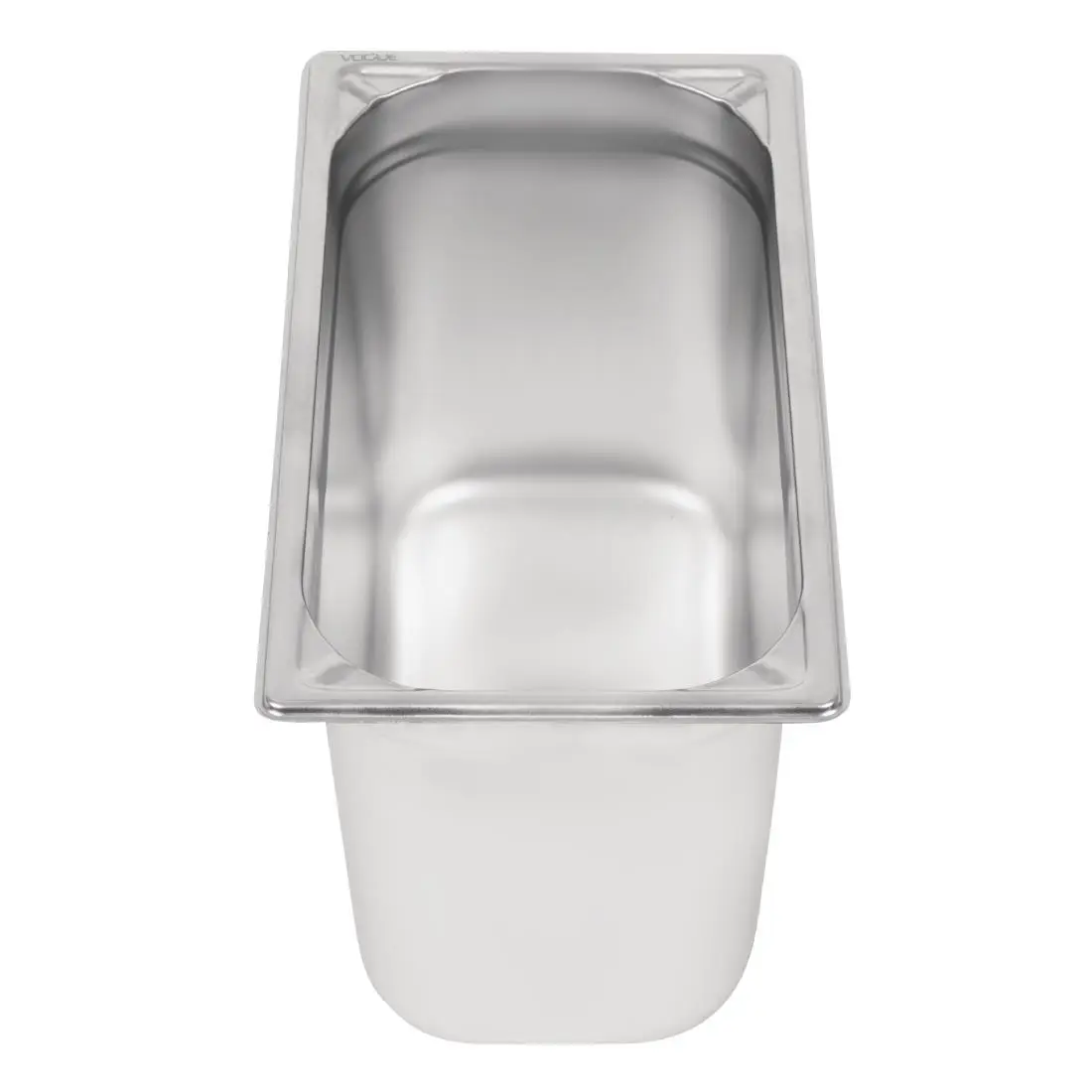 Vogue Heavy Duty Stainless Steel 1/3 Gastronorm Tray 200mm DW445 - Image 2