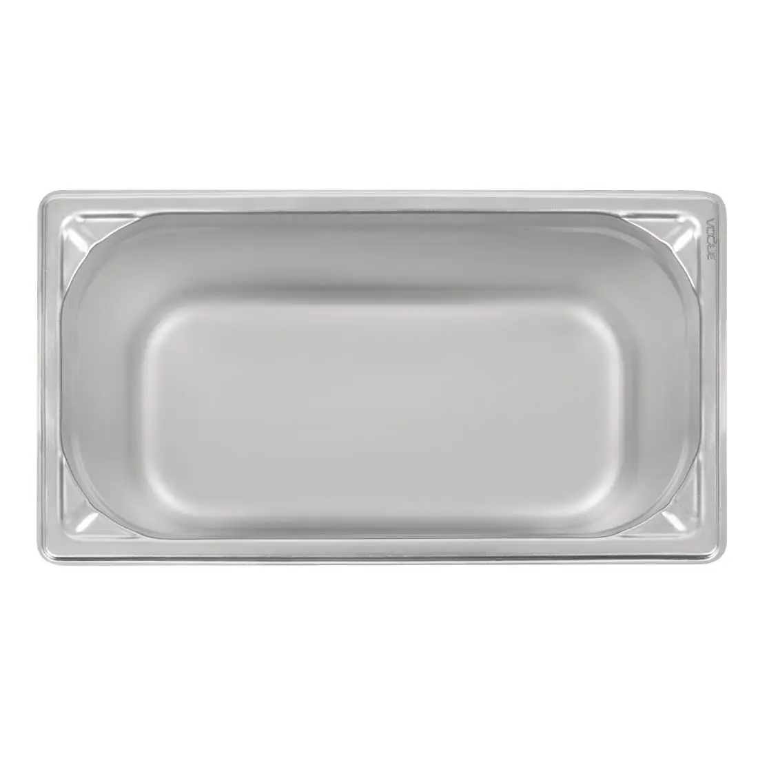 Vogue Heavy Duty Stainless Steel 1/3 Gastronorm Tray 200mm DW445 - Image 4