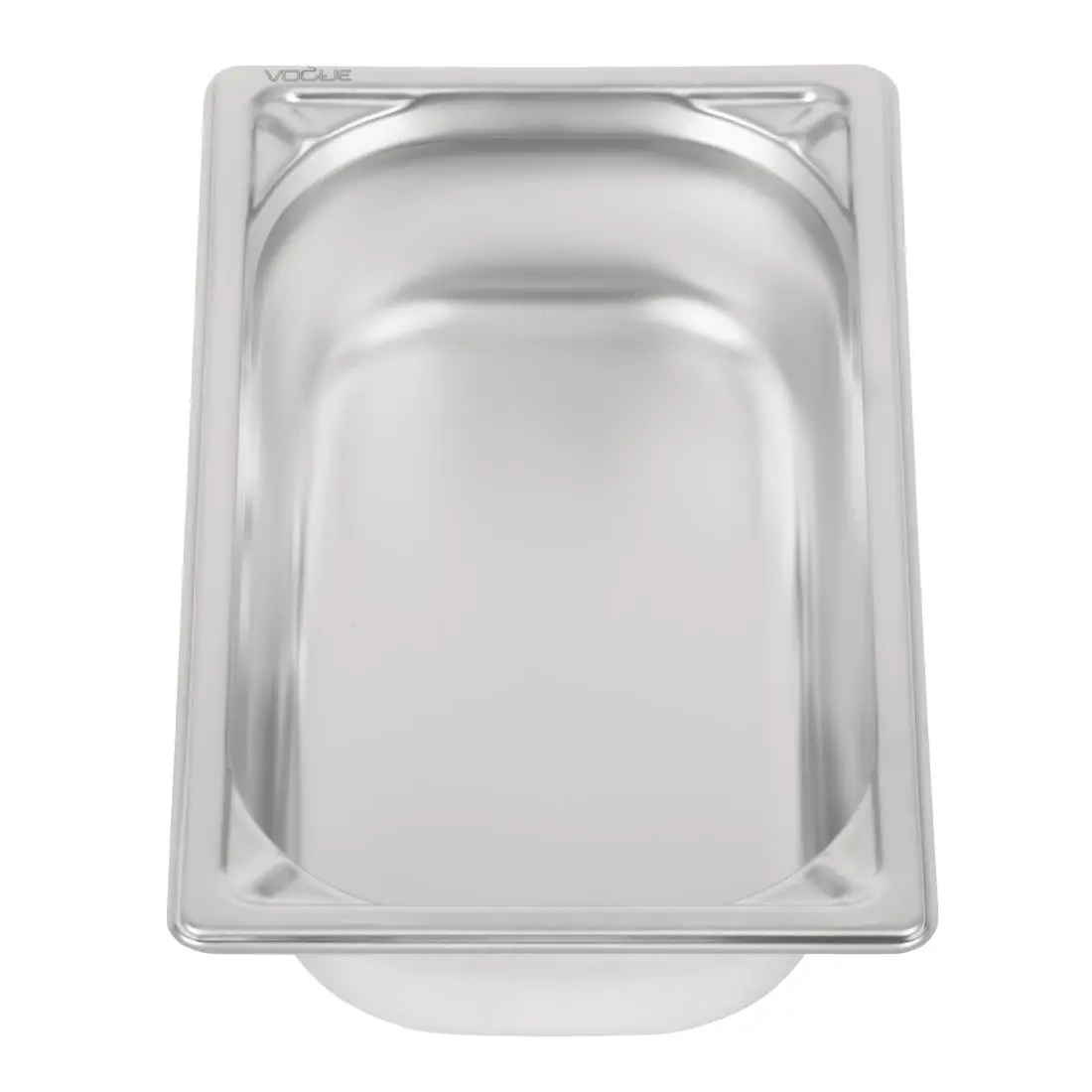 Vogue Heavy Duty Stainless Steel 1/4 Gastronorm Tray 65mm DW446 - Image 2
