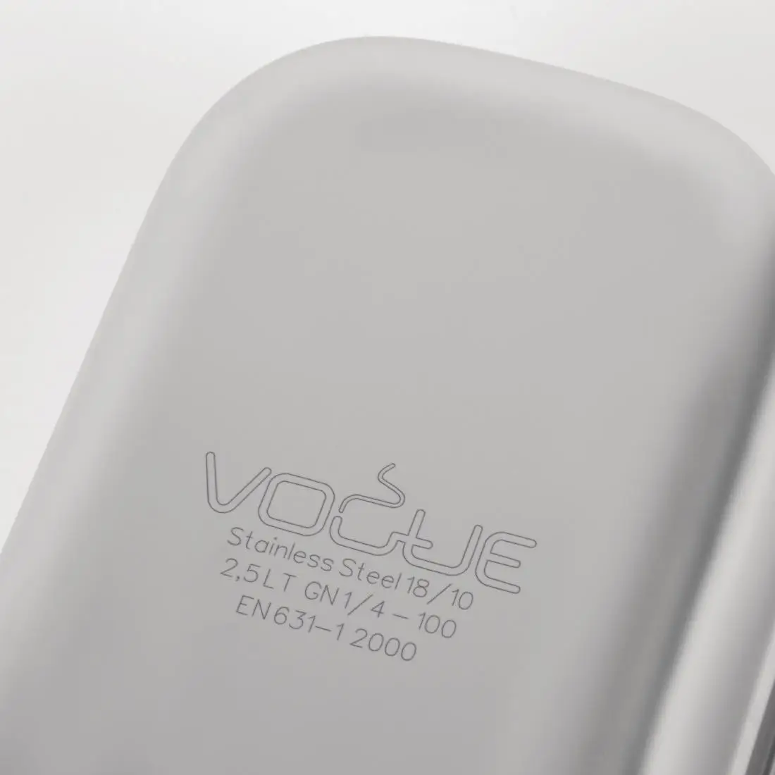 Vogue Heavy Duty Stainless Steel 1/4 Gastronorm Tray 100mm DW447 - Image 7