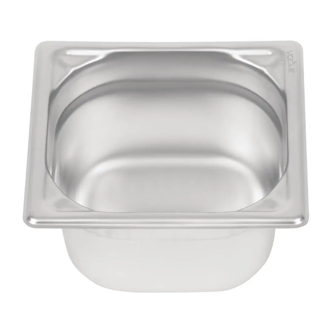 Vogue Heavy Duty Stainless Steel 1/6 Gastronorm Tray 100mm DW450 - Image 3