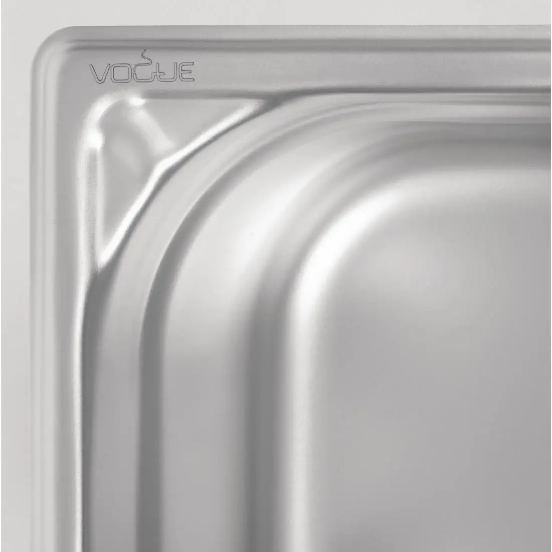 Vogue Heavy Duty Stainless Steel 1/6 Gastronorm Tray 100mm DW450 - Image 5
