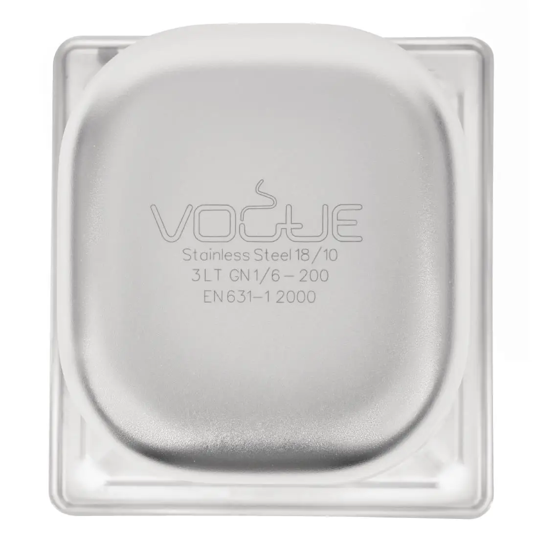 Vogue Heavy Duty Stainless Steel 1/6 Gastronorm Tray 200mm DW452 - Image 6