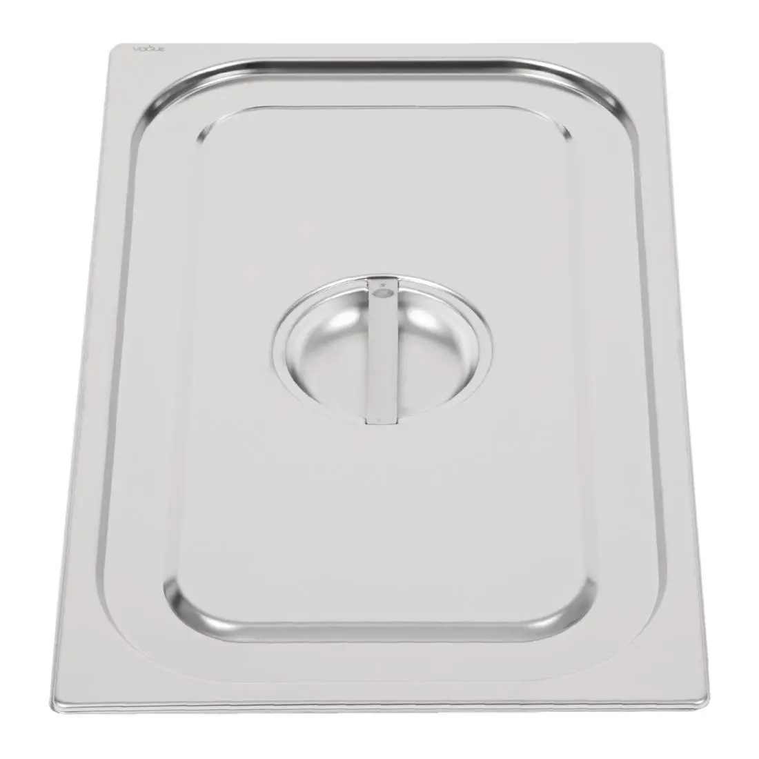 Vogue Heavy Duty Stainless Steel 1/1 Gastronorm Tray Lid DW455 - Image 2