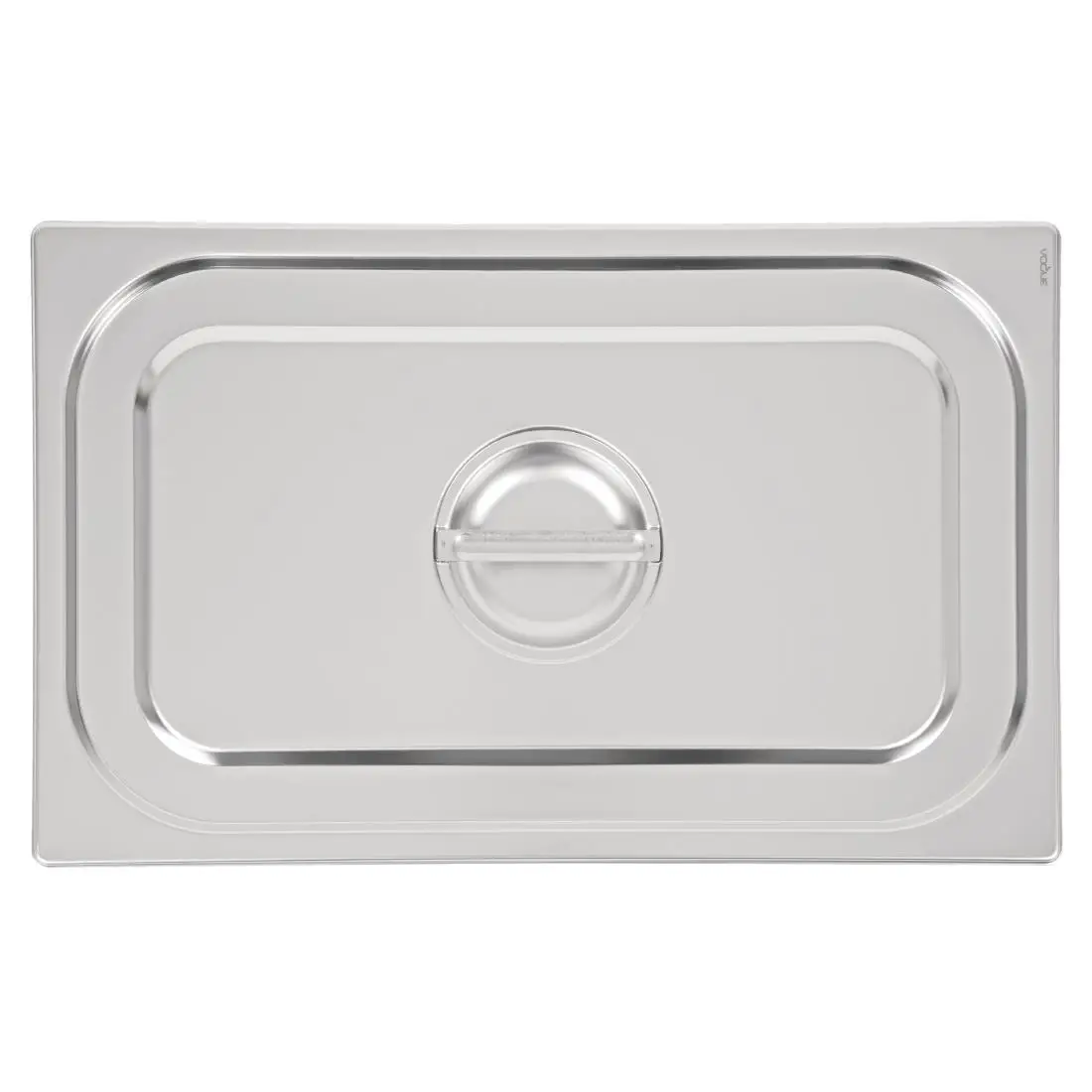Vogue Heavy Duty Stainless Steel 1/1 Gastronorm Tray Lid DW455 - Image 4