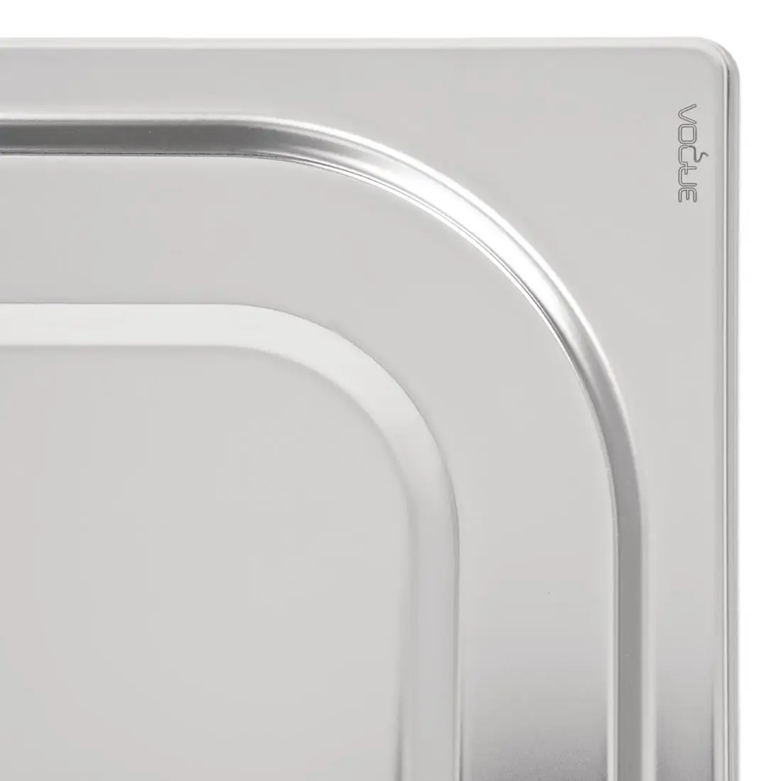 Vogue Heavy Duty Stainless Steel 1/1 Gastronorm Tray Lid DW455 - Image 5