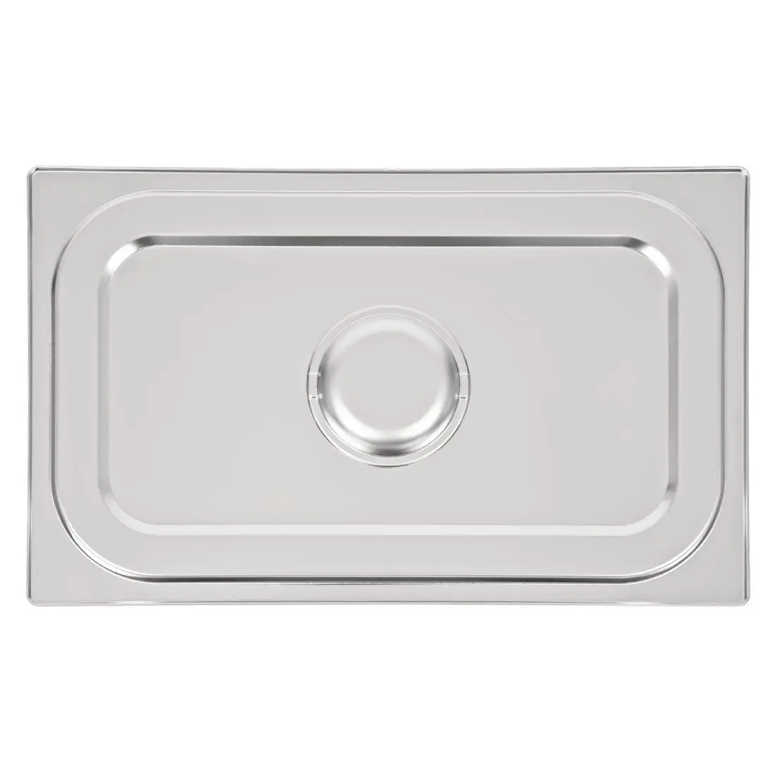Vogue Heavy Duty Stainless Steel 1/1 Gastronorm Tray Lid DW455 - Image 6