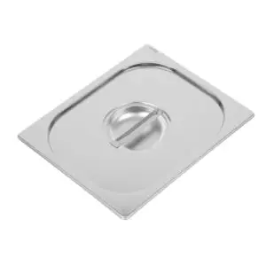 Vogue Heavy Duty Stainless Steel 1/2 Gastronorm Tray Lid DW456