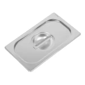 Vogue Heavy Duty Stainless Steel 1/4 Gastronorm Tray Lid DW458