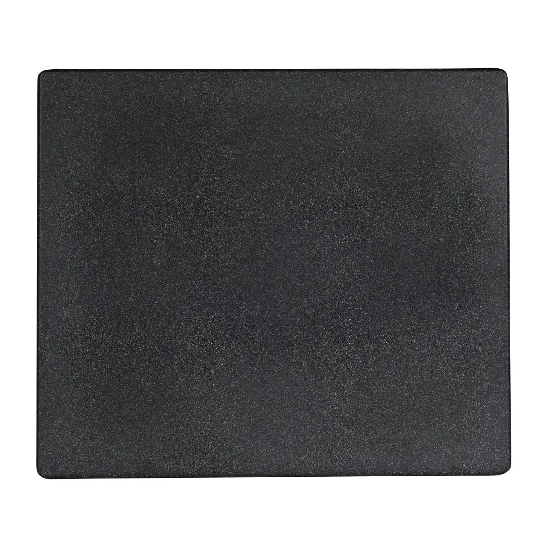 Churchill Alchemy Buffet Rectangular Melamine Tiles Black 258mm (6 Pack) DW766