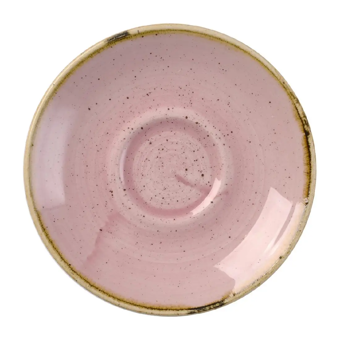 Churchill Stonecast Petal Pink Saucers 118mm (12 Pack) DX033