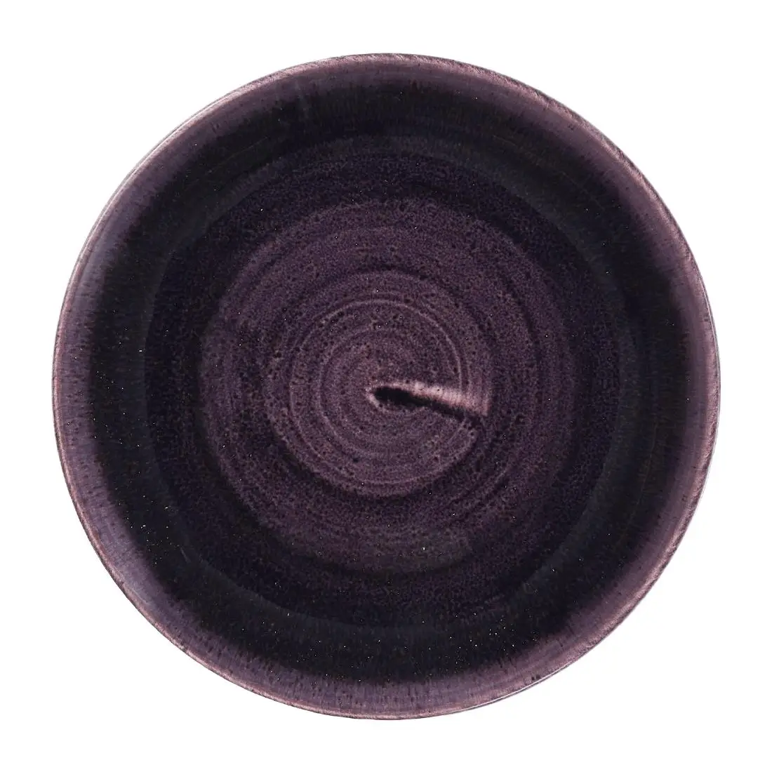 Churchill Stonecast Patina Deep Purple Coupe Plates 165mm (12 Pack) DX061