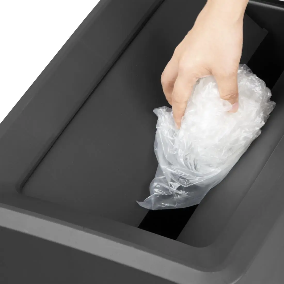 Jantex 60/80Ltr Slim Bin Lid Black DX179 - Image 4