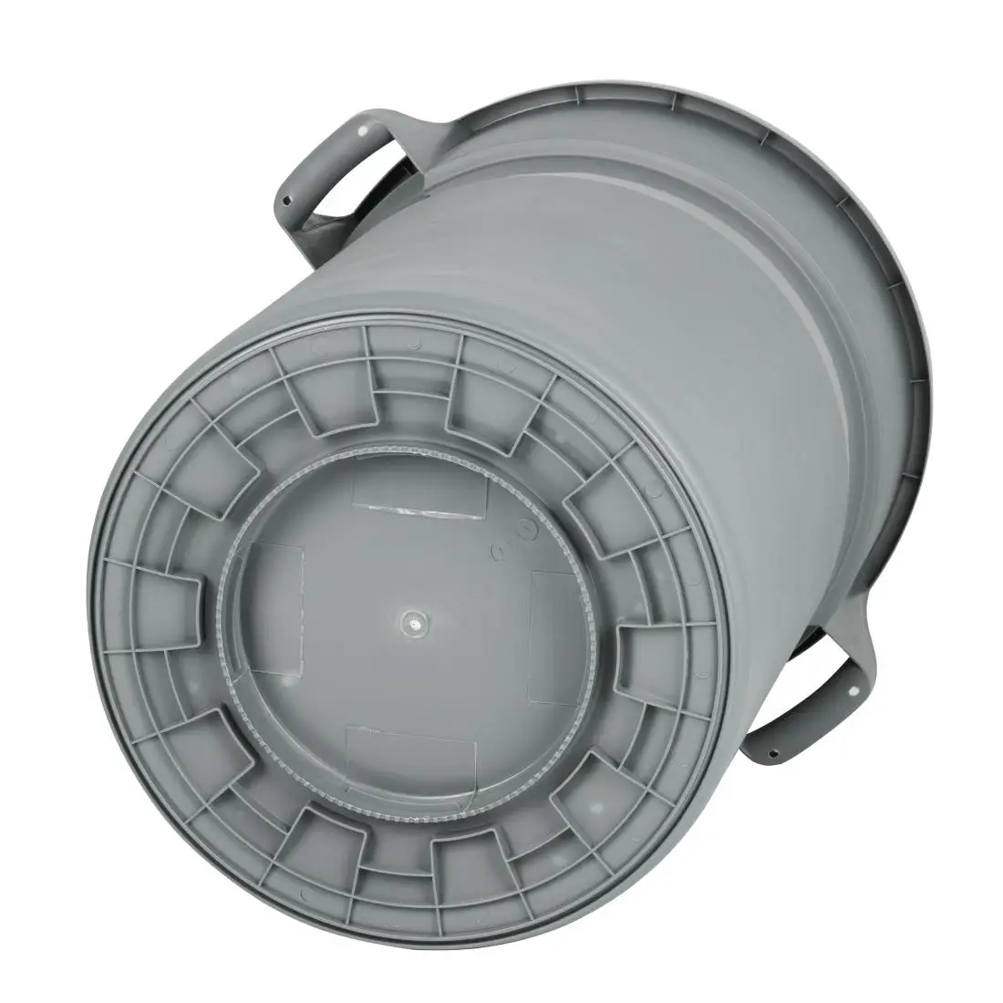 Jantex Heavy-Duty Round Bin Grey 160Ltr DX498 - Image 4
