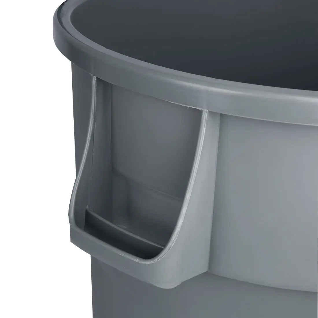 Jantex Heavy-Duty Round Bin Grey 160Ltr DX498 - Image 5