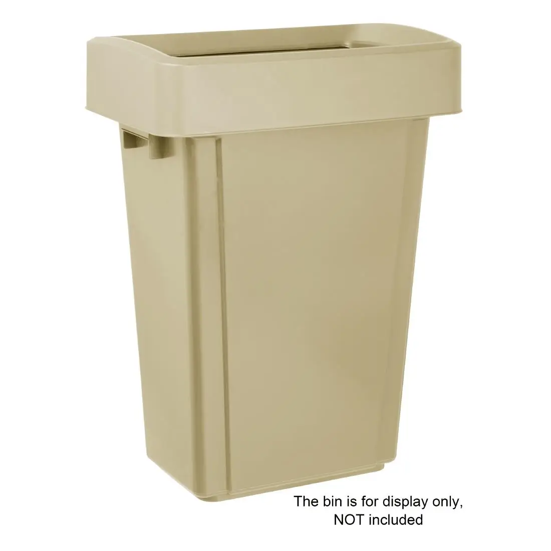 Jantex 60/80ltr Slim Bin Lid Beige DX967 - Image 3