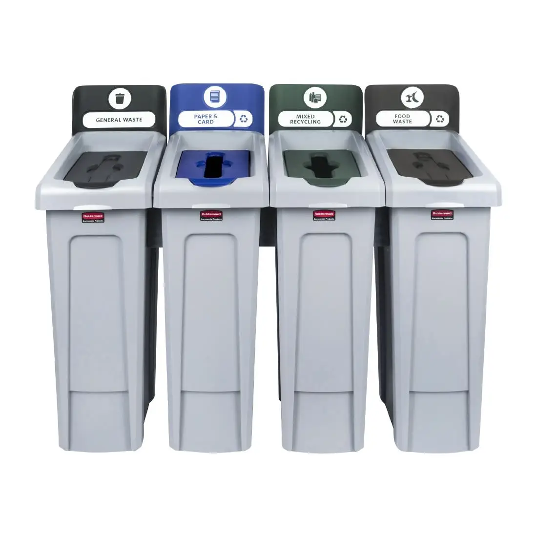 Rubbermaid Slim Jim Four Stream Recyclin
