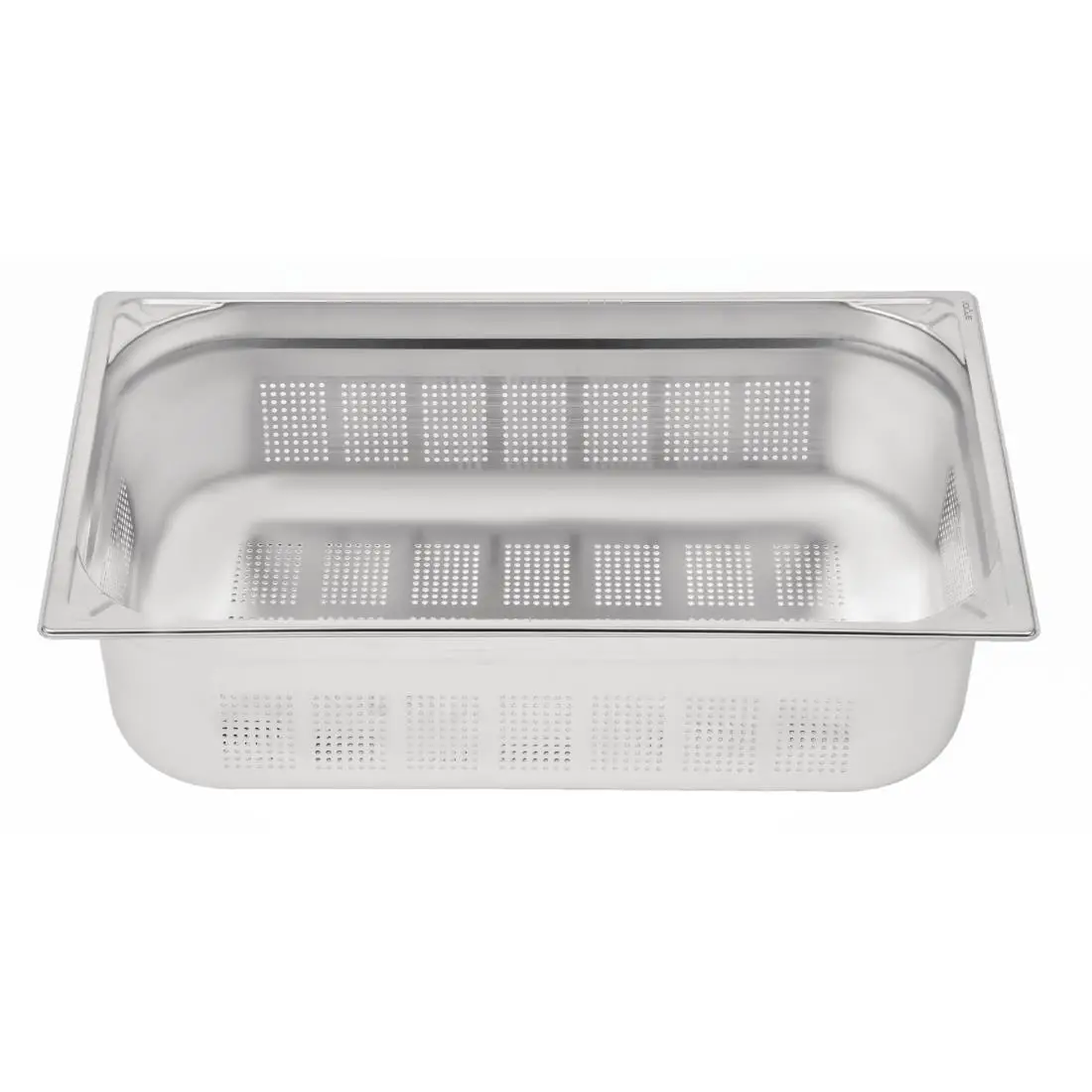 Vogue Heavy Duty Stainless Steel Perforated 1/1 Gastronorm Tray 150mm DY176 - Image 3