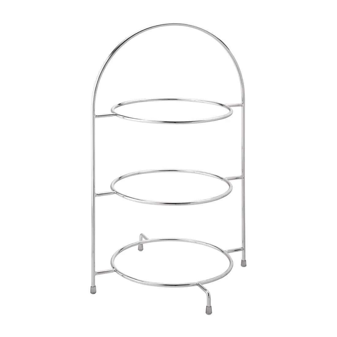 Utopia Chrome Three Tier Cake Stand 250mm DY298