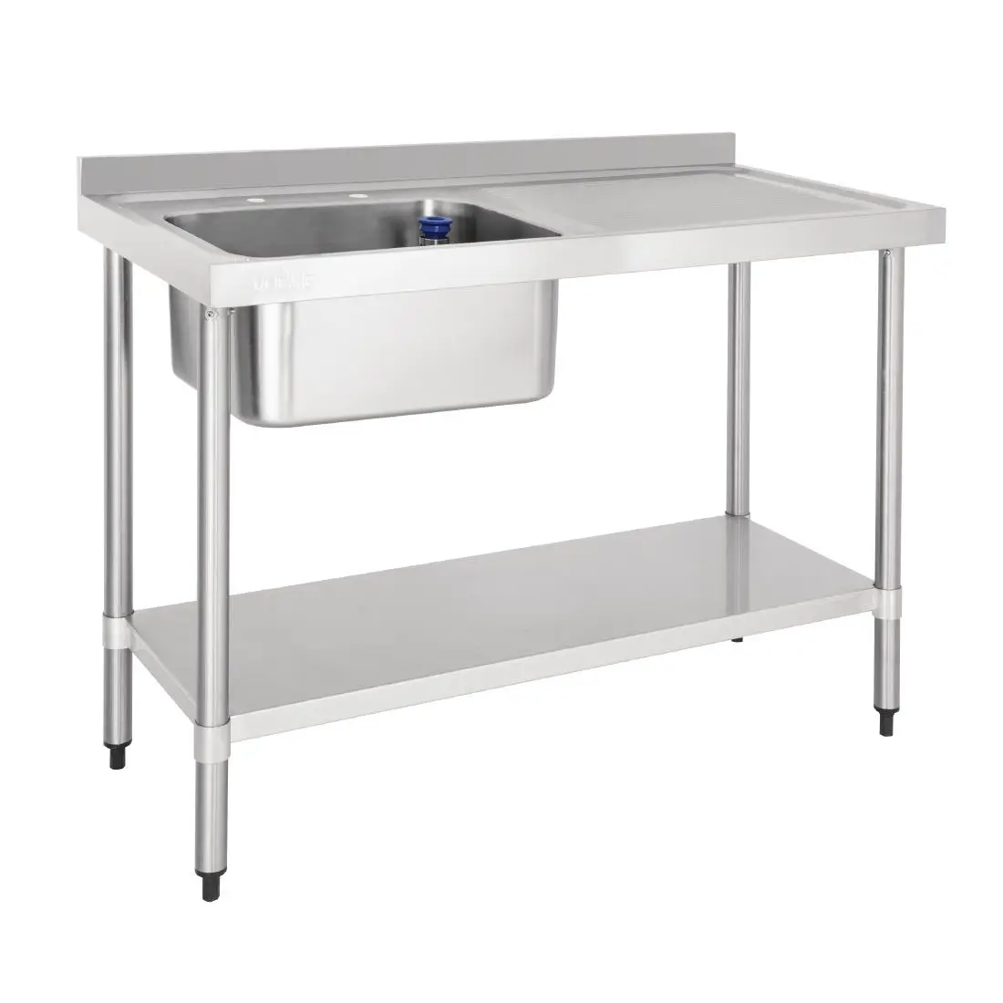 Vogue Single Sink Right Hand Drainer 1200mm DY823