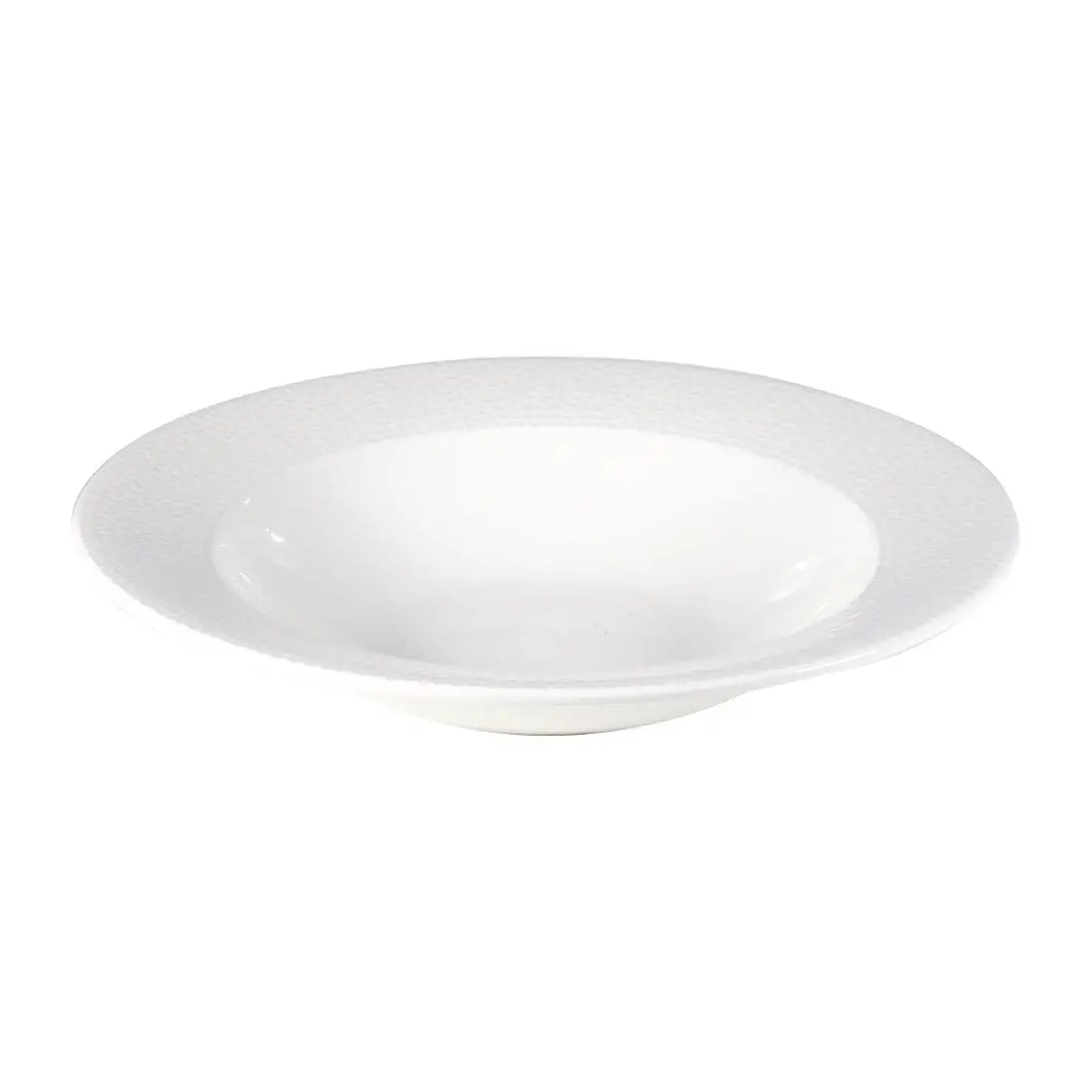 Churchill Isla Rimmed Soup White 249mm (12 Pack) DY839