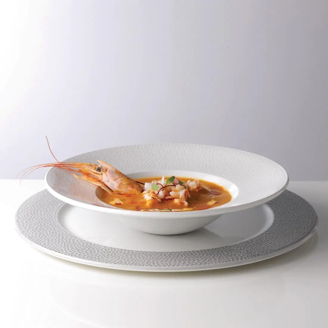 Churchill Isla Rimmed Soup White 249mm (12 Pack) DY839 - Image 2