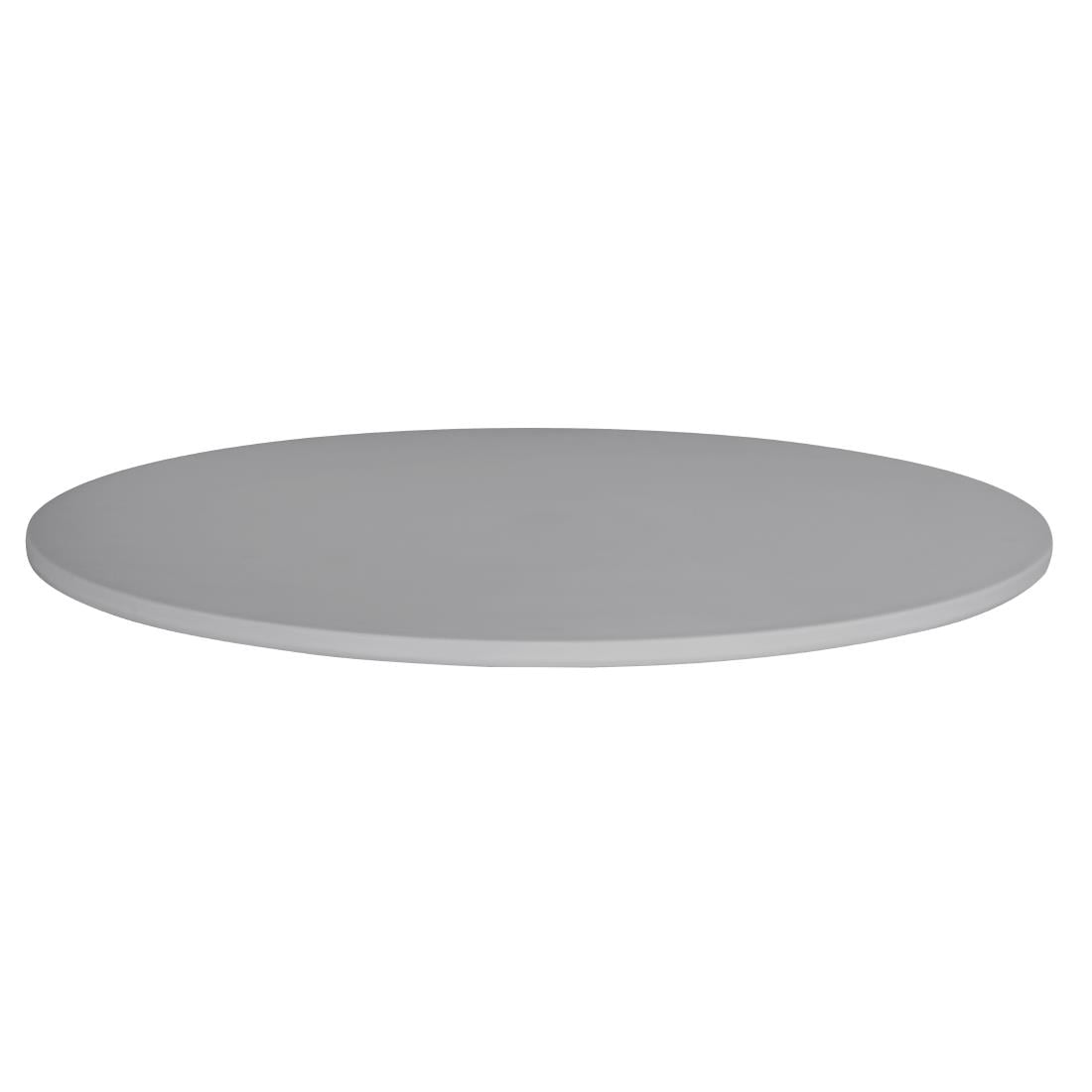 Bolero Lorenzo 600mm Round Café Table - Medium Grey SA831 - Image 2