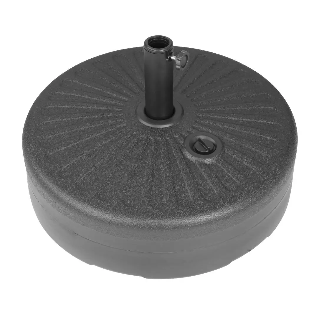 Bolero Black Plastic Parasol Base 40Ltr (filled) DZ884 - Image 2