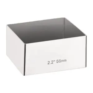 Square Mini Gateaux Mould 60 x 60mm E063
