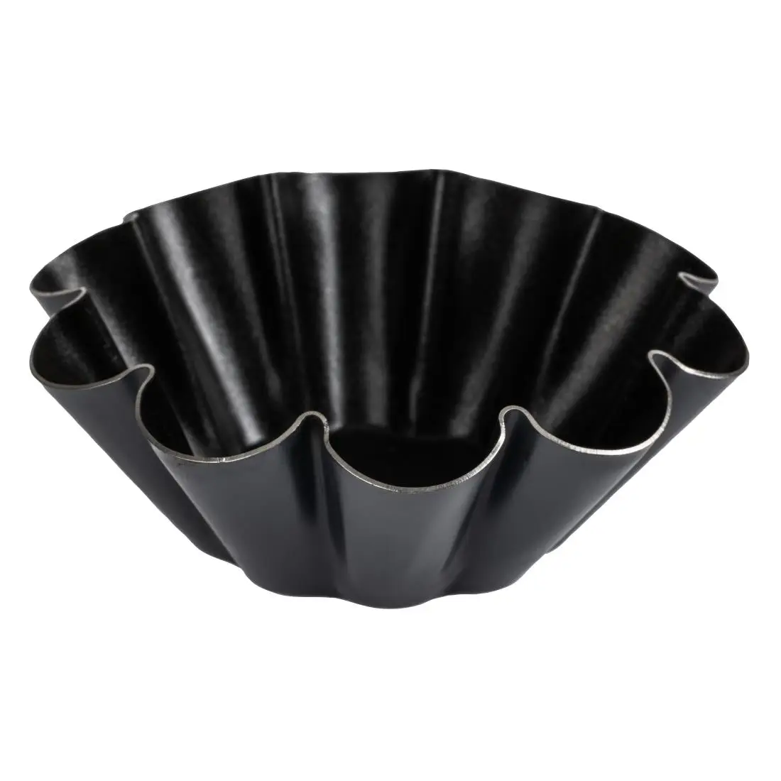 Matfer Bourgeat Non-Stick Mini Brioche Tin 75mm (12 Pack) E238