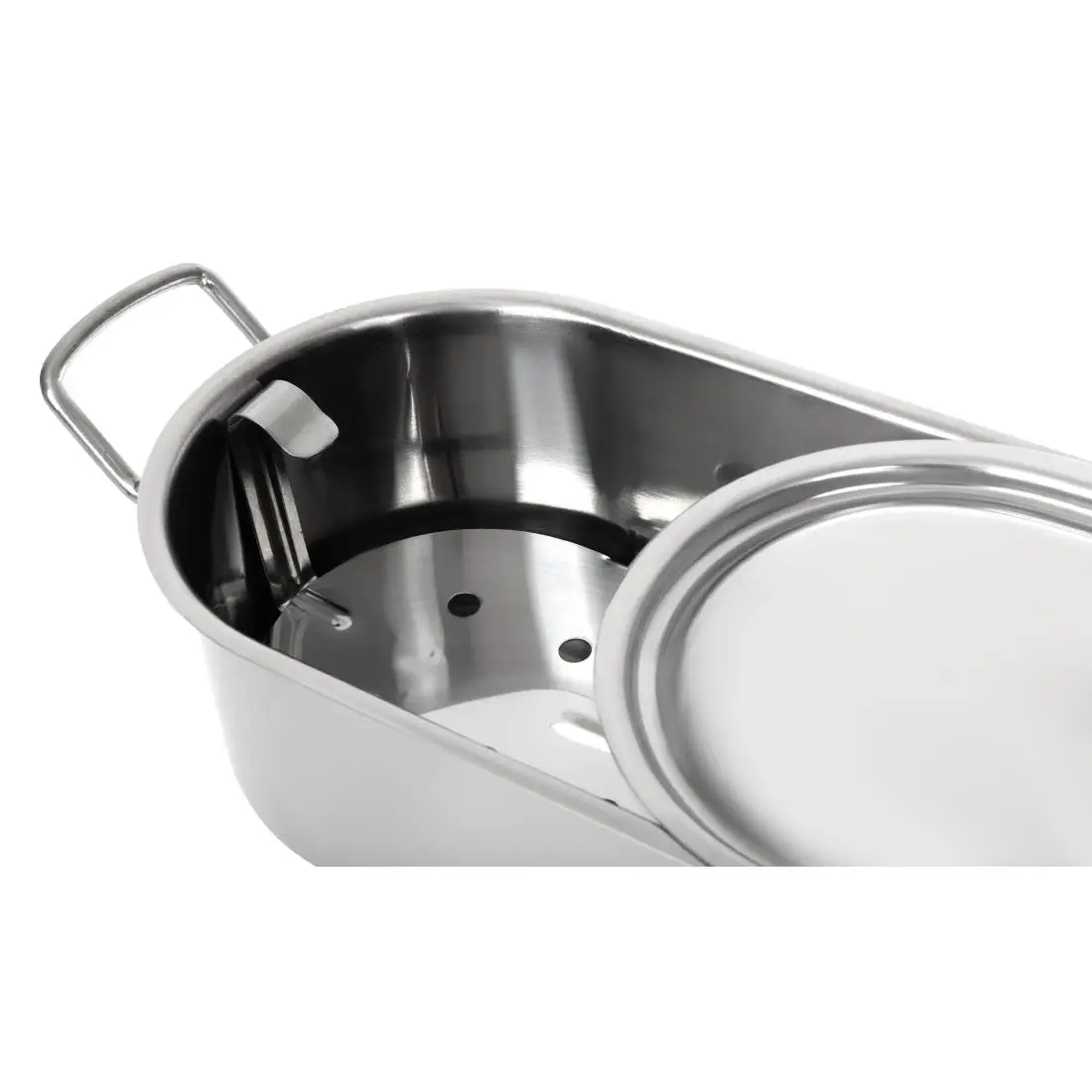 Kitchen Craft Stainless Steel Fish Kettle 74cm E923 - Image 3