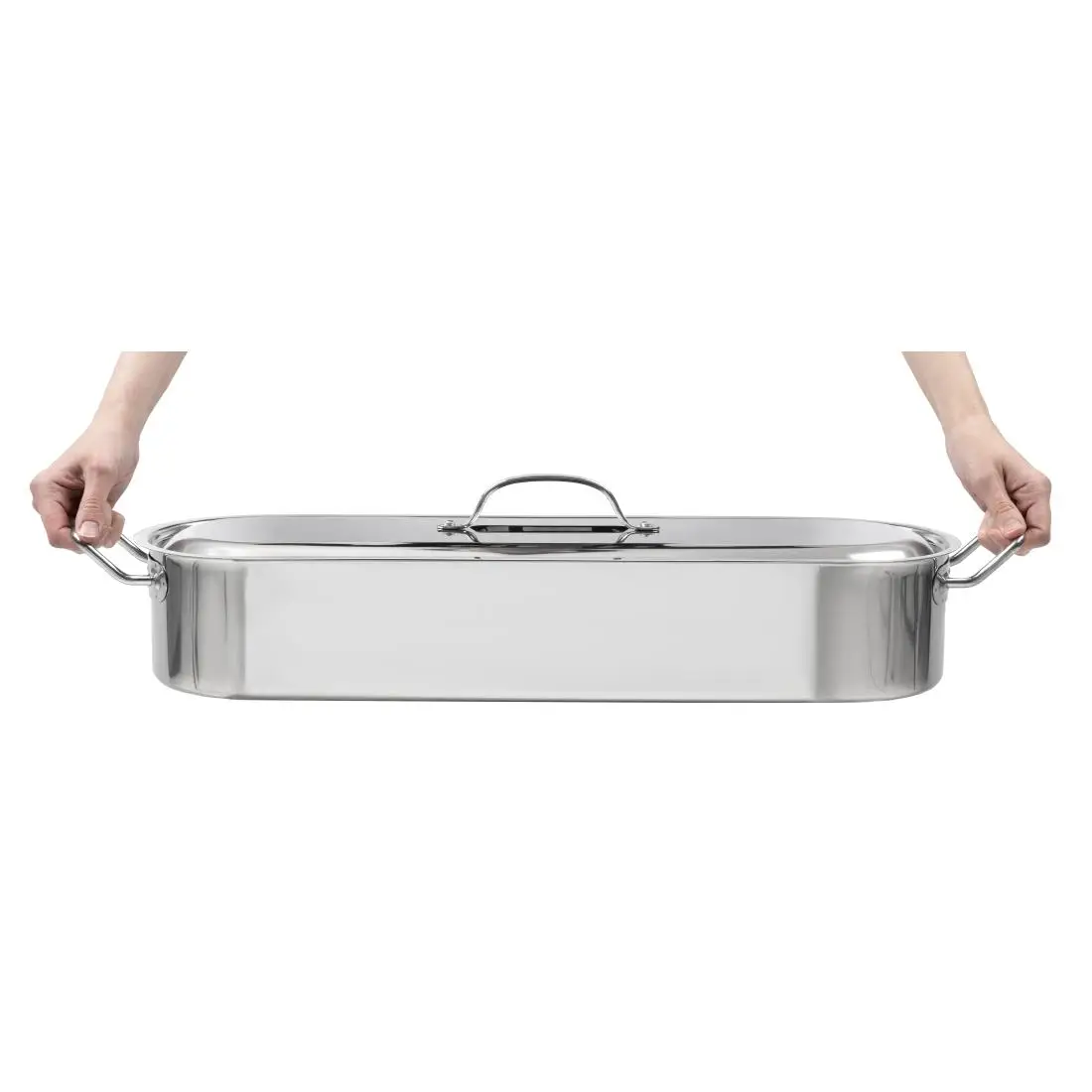 Kitchen Craft Stainless Steel Fish Kettle 74cm E923 - Image 6
