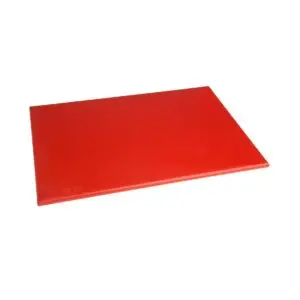 Hygiplas High Density Antibacterial Red Chopping Board 455x305x12mm F155
