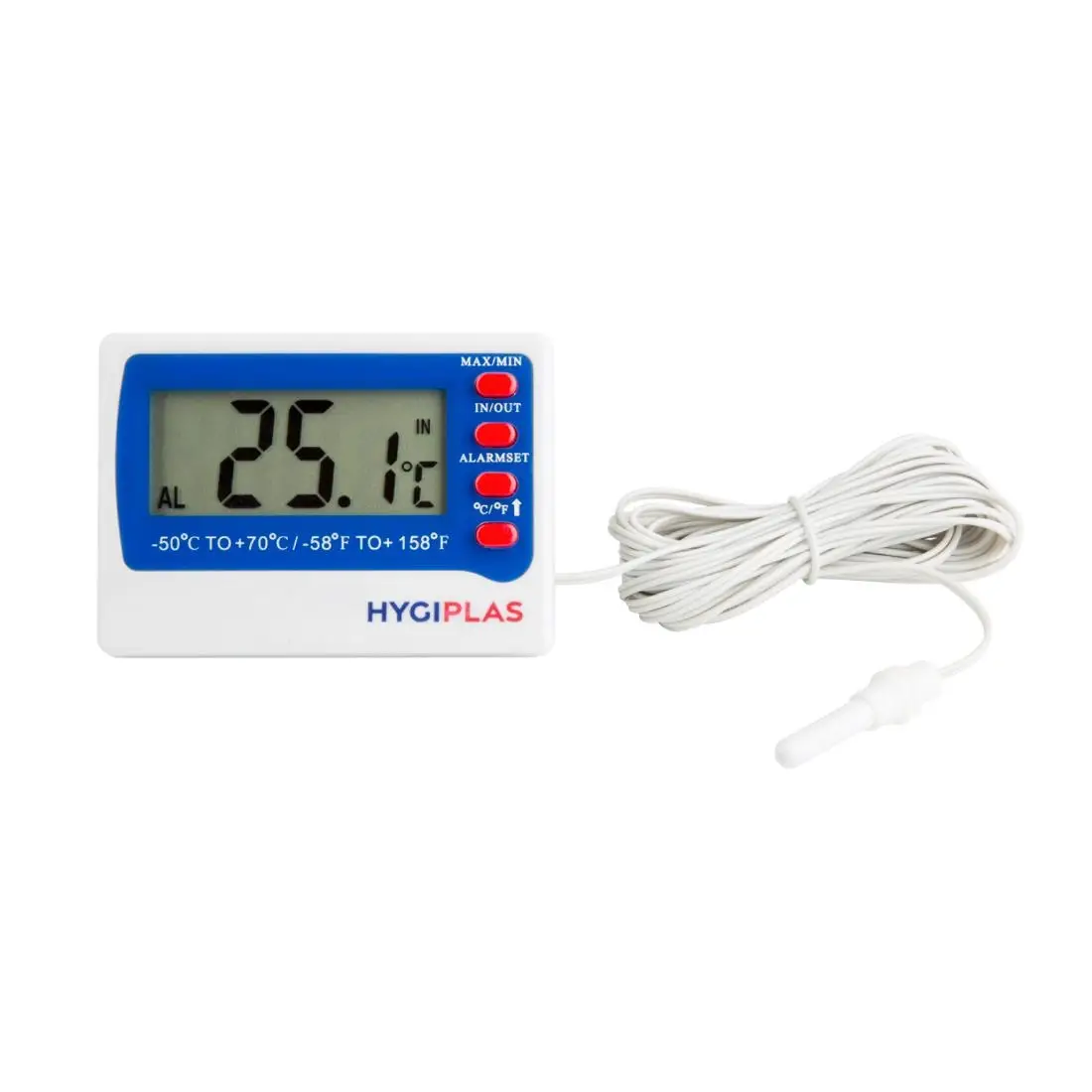 Hygiplas Digital Fridge Freezer Thermometer F343