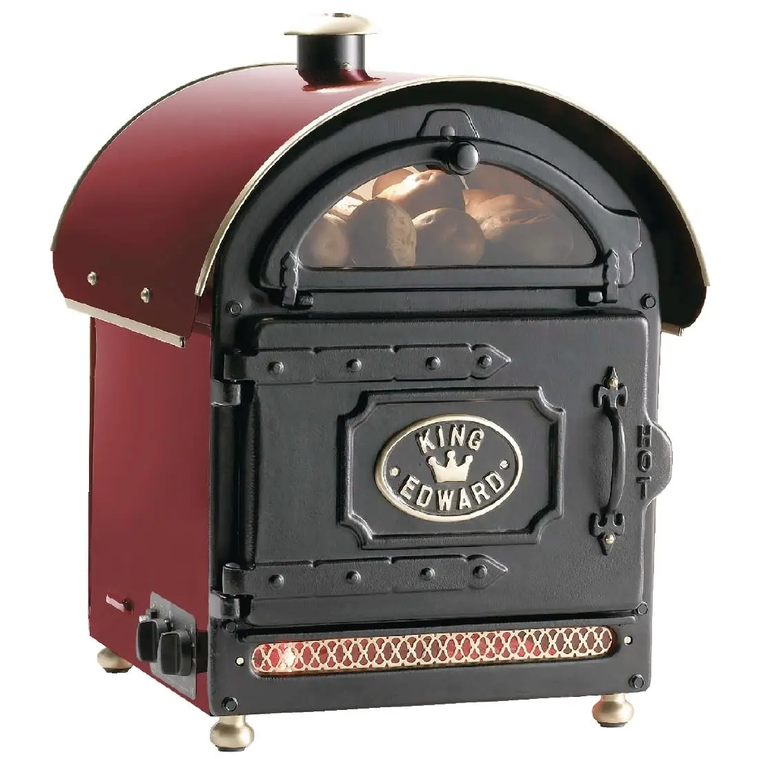 King Edward Potato Baker Small Claret PB1FV F455-CL