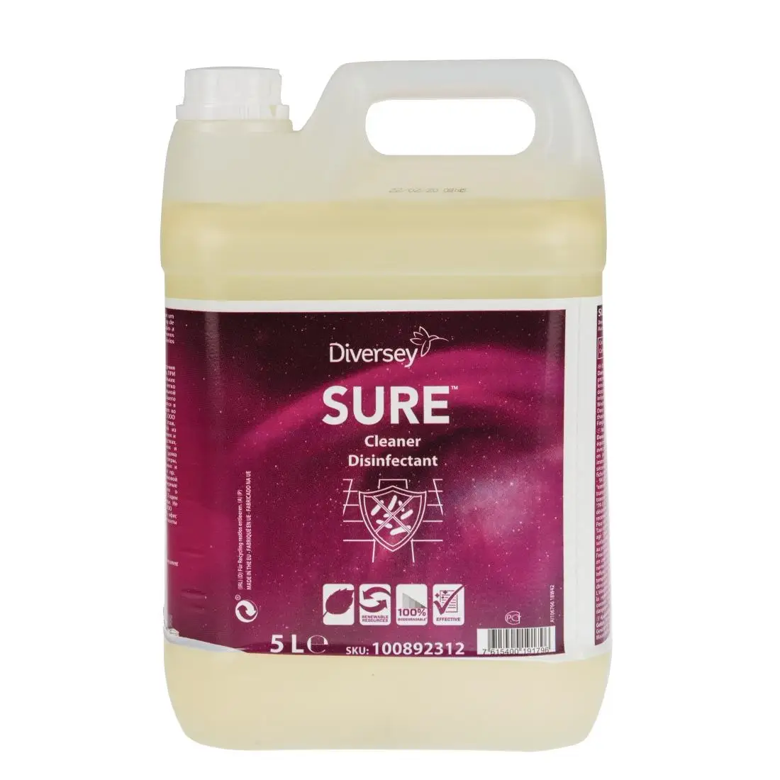 Cleaner and Disinfectant Concentrate 5Ltr