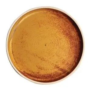 Olympia Canvas Flat Plates Sienna Rust 180mm (6 Pack) FA307