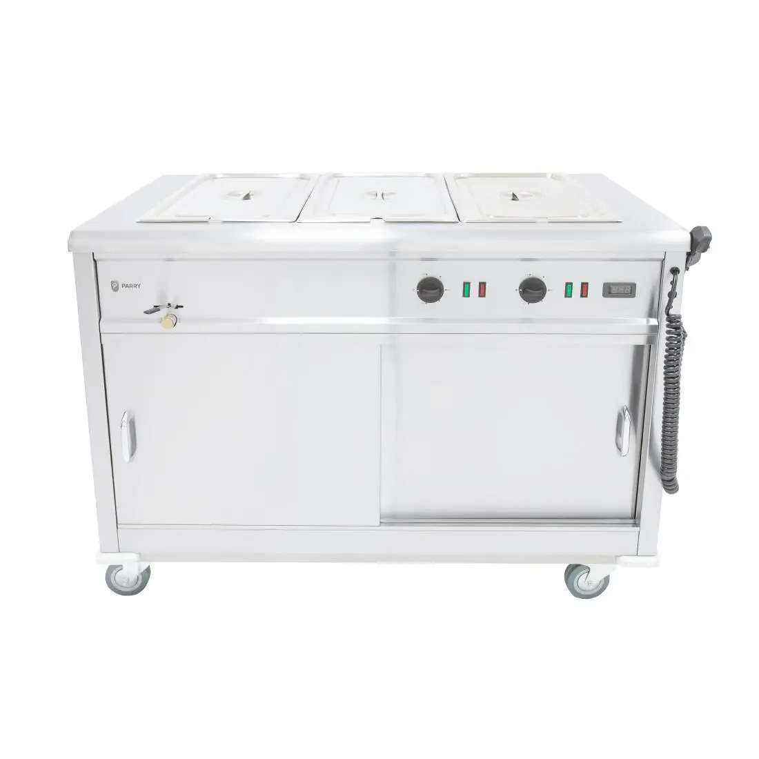 Parry Mobile Servery with Bain Marie Top MSB12 FA356 - Image 5