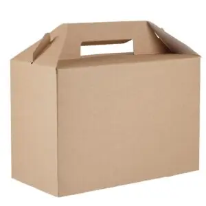 Colpac Recyclable Kraft Gable Boxes Large (125 Pack) FA362