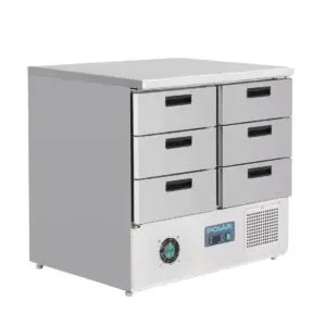 Polar G-Series Refrigerated Counter Fridge with 6 Drawers 240Ltr FA440