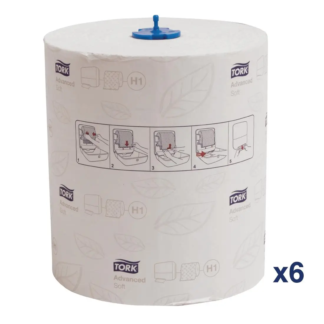 Tork Matic Soft Paper Hand Towels White 