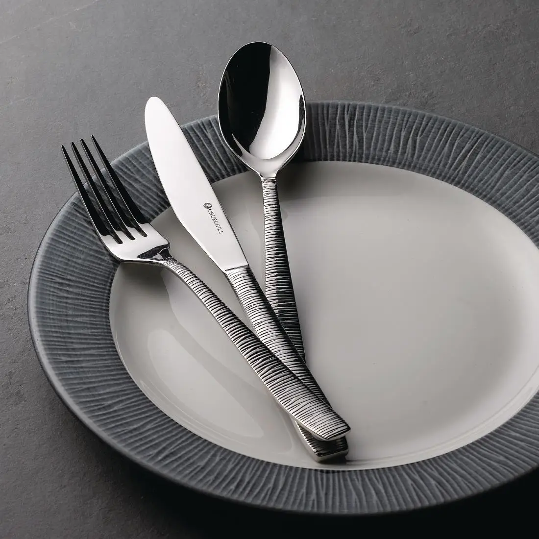 Churchill Bamboo Table Forks (12 Pack) FA725 - Image 13