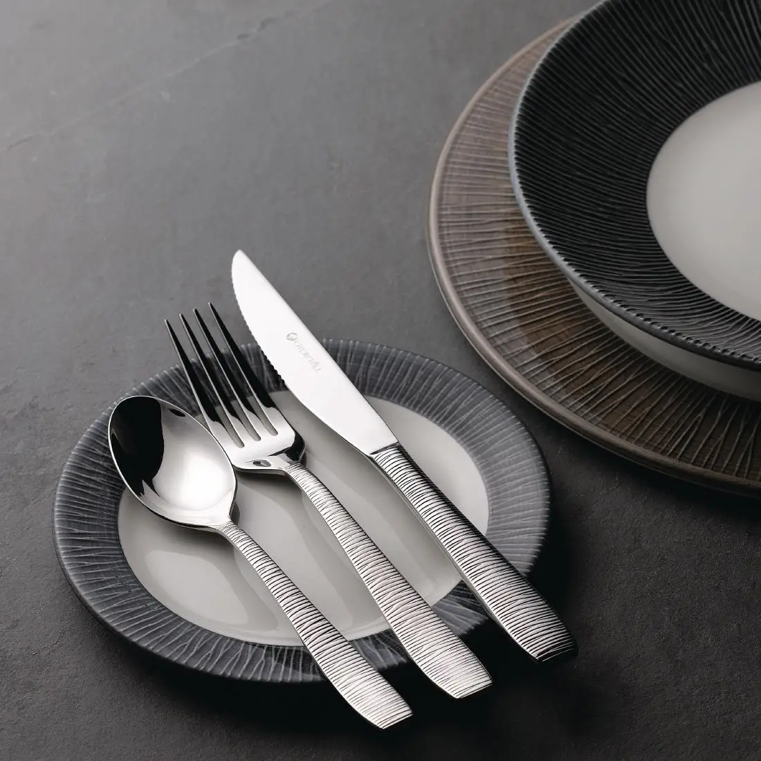 Churchill Bamboo Table Forks (12 Pack) FA725 - Image 14