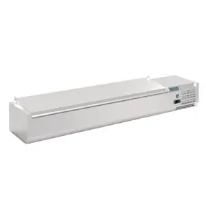 Polar G-Series Countertop Prep Fridge with Lid 8x 1/4GN FA856