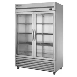 True Double Door Display Fridge T-49G-FGD01 FB002