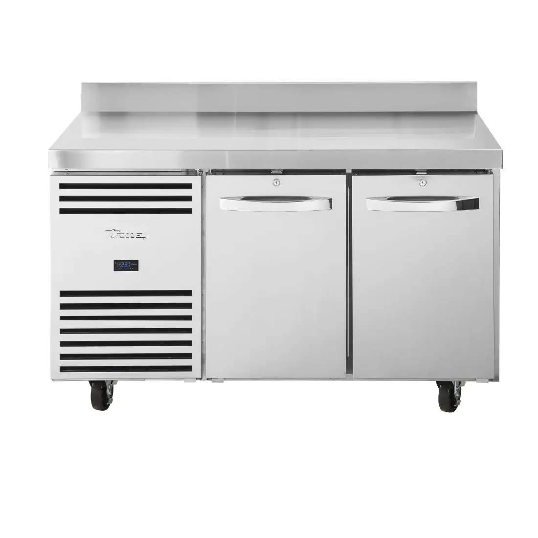 True 2 Door 1/1 GN Counter Freezer with Splashback TCF1/2-CL-WT-DL-DR FB017